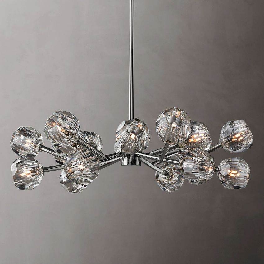 Boule Round Chandelier 36"