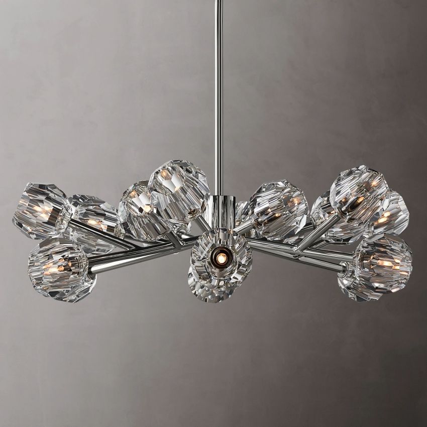 Boule Round Chandelier 36"