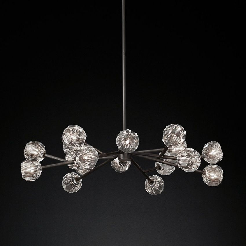 Boule Round Chandelier 48"