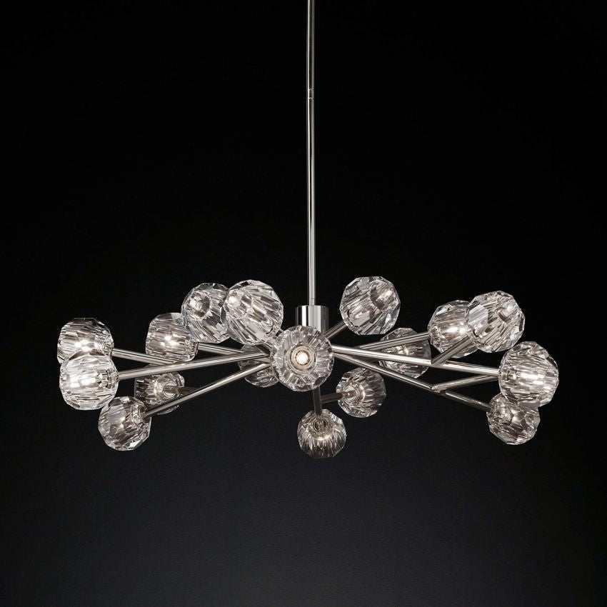 Boule Round Chandelier 48"