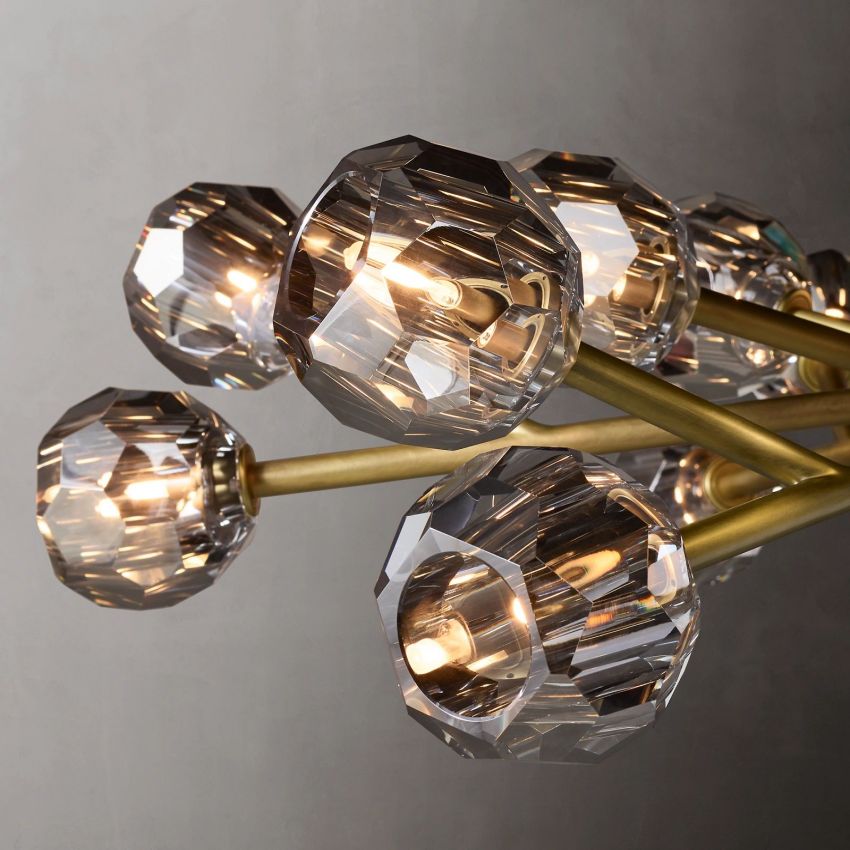 Boule Round Chandelier 48"