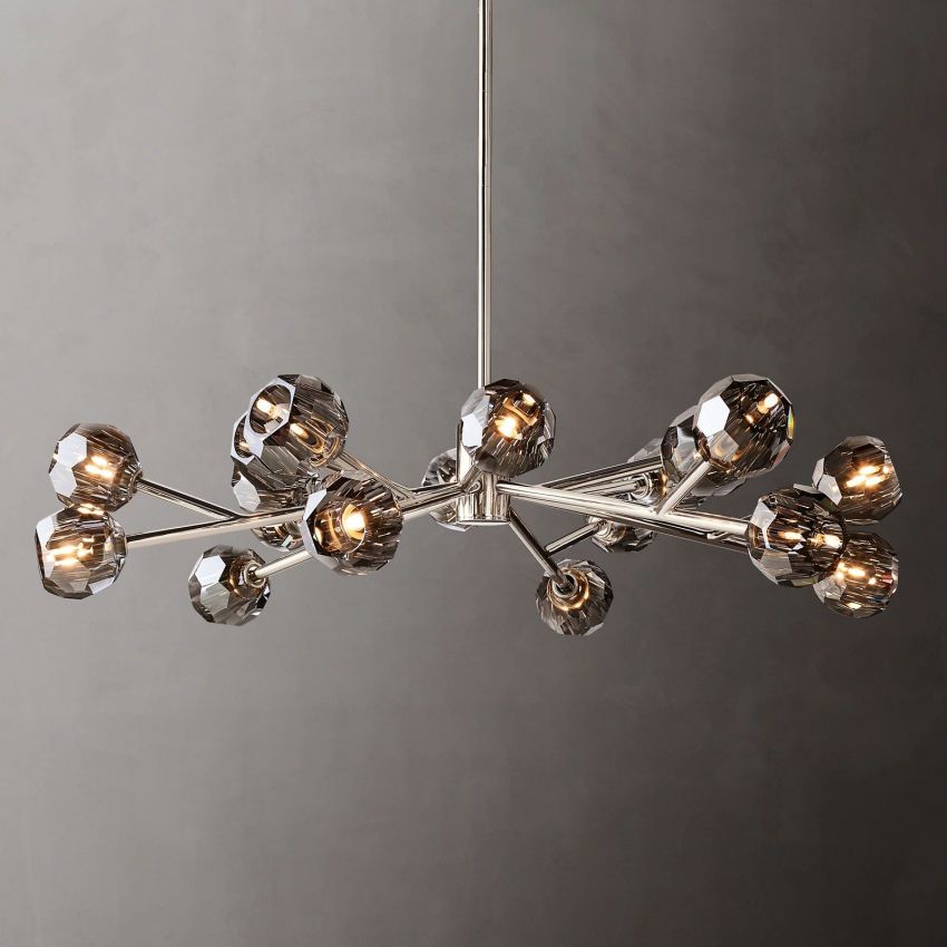Boule Round Chandelier 48"
