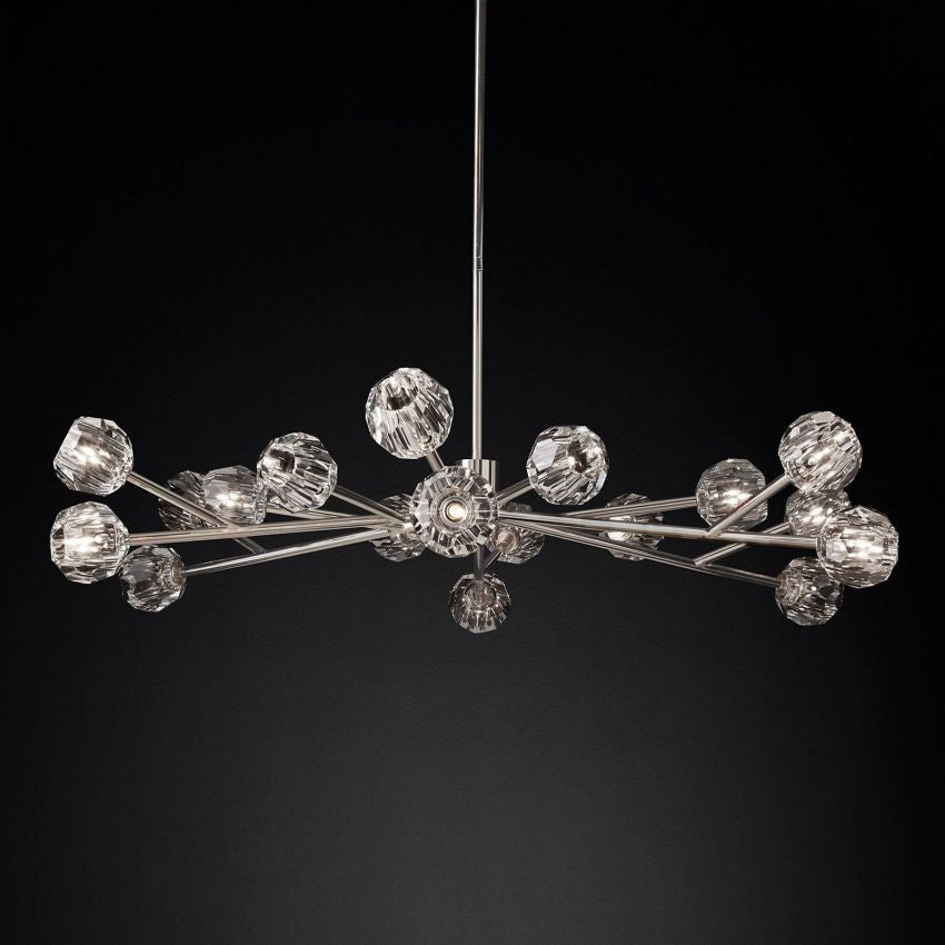 Boule Round Chandelier 60"