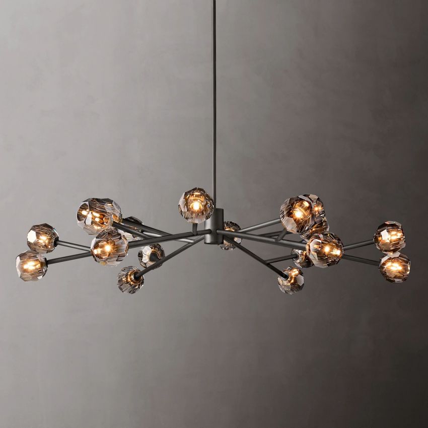 Boule Round Chandelier 60"