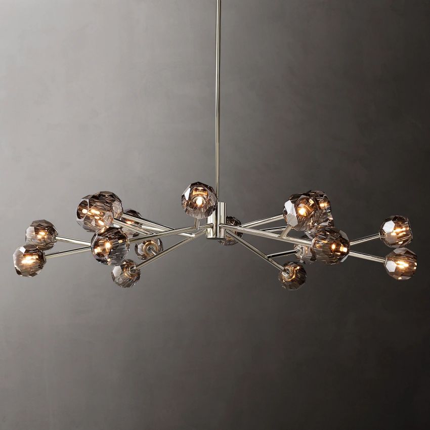 Boule Round Chandelier 60"