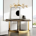 Boule Round Chandelier 72"