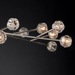 Boule Round Chandelier 72"