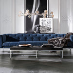 Boule Round Chandelier 72"