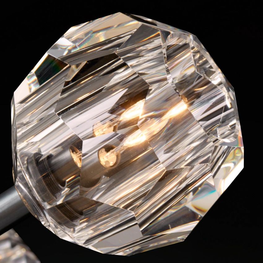 Boule Round Chandelier 72"