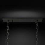 Odeon Rectangular Tiered Chandelier 49"