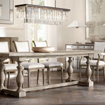Odeon Rectangular Tiered Chandelier 40"