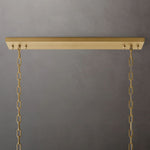 Odeon Rectangular Tiered Chandelier 59"