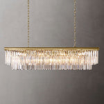 Odeon Rectangular Tiered Chandelier 59"