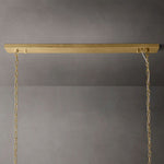 Odeon Rectangular Tiered Chandelier 72"
