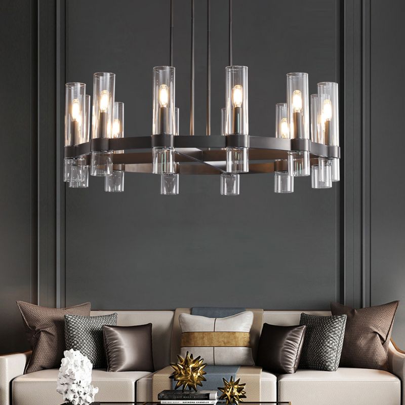 Ravelle Round Chandelier 48"