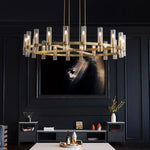 Ravelle Round Chandelier 60"