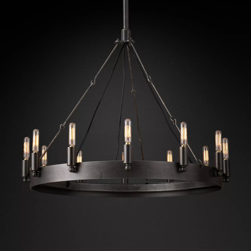 Camille Round Chandelier 26"