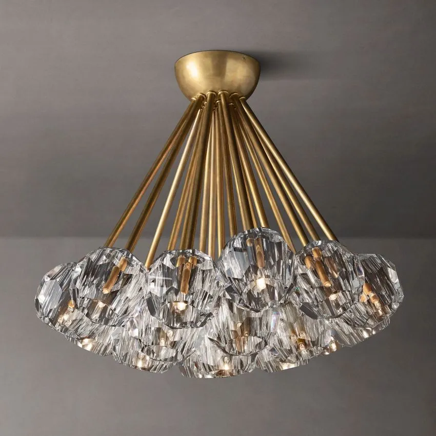 Boule Flush Mount 24"