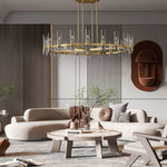 Ravelle Round Chandelier 48"
