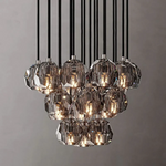 Boule Round Cluster Chandelier 19"