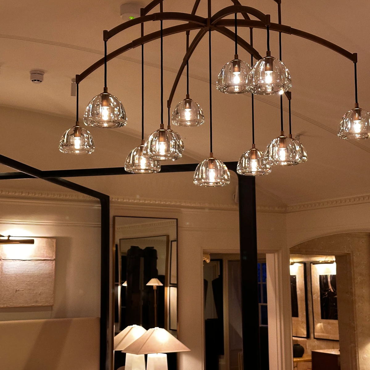 Hemisphere Round Chandelier 60"