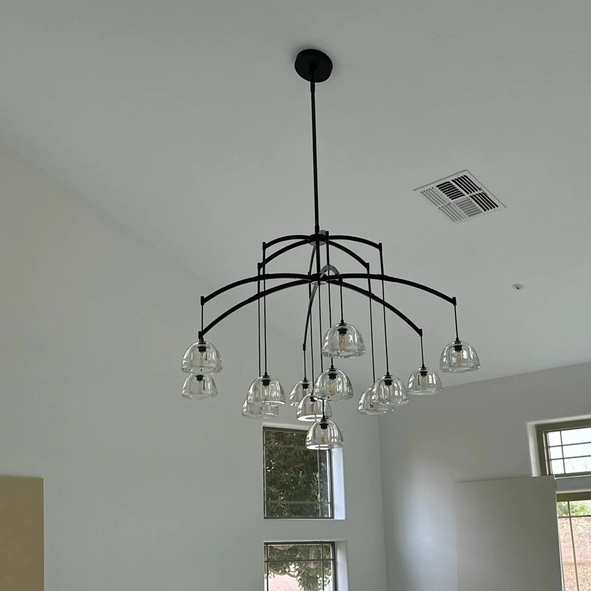 Hemisphere Round Chandelier 48"