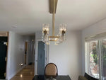 Arcachon Rectangular Chandelier 72"