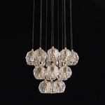 Boule Round Cluster Chandelier 19"