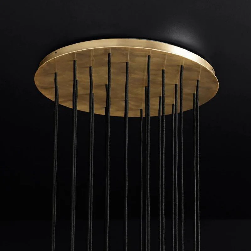 Boule Round Cluster Chandelier 24"