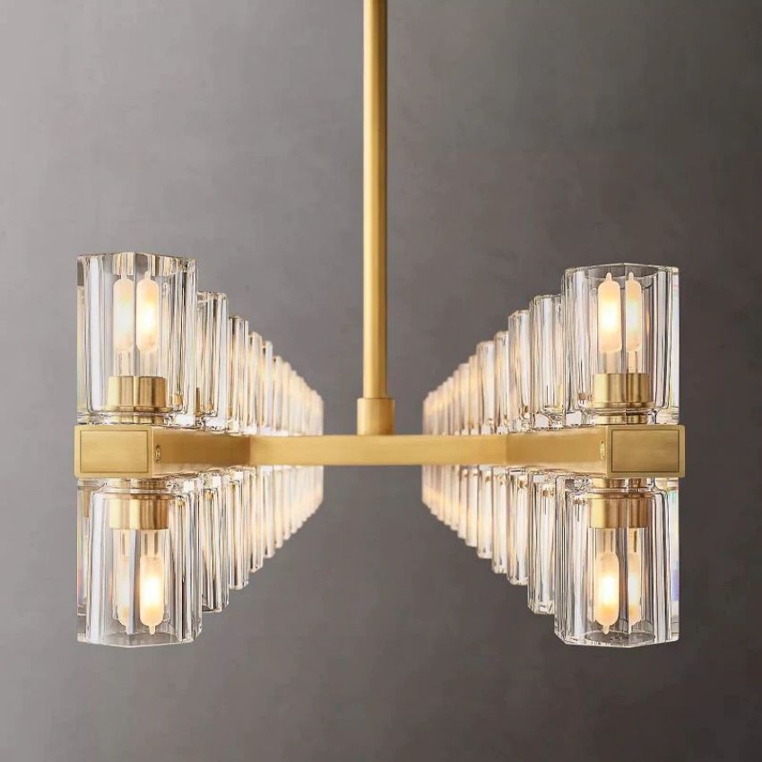 Arcachon Rectangular Chandelier 72"