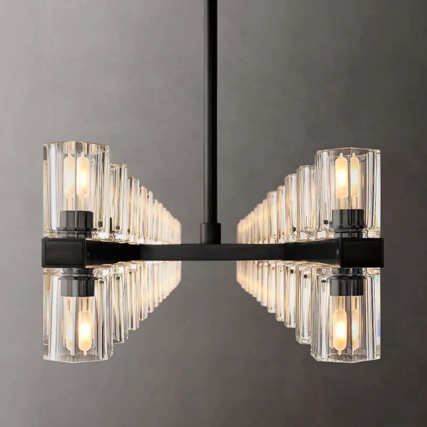 Arcachon Rectangular Chandelier 72"