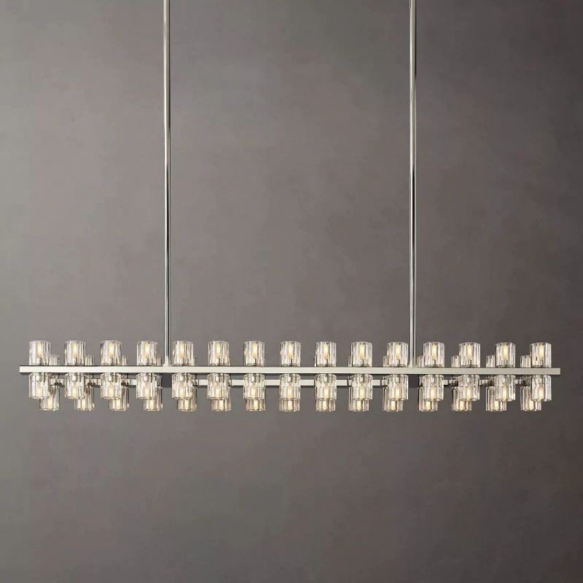 Arcachon Rectangular Chandelier 54"