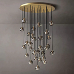 Boule Round Chandelier 40"