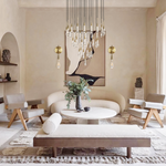 Soltaire Raindrop Round Chandelier