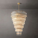 Aventis Grand Glass Chandelier 36"