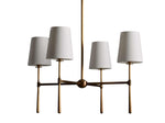 Rhodes Torch Round Chandelier