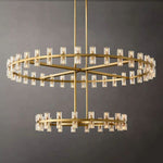 Arcachon Two-Tier Round Chandelier 60"
