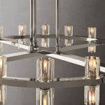Arcachon Two-Tier Round Chandelier 60"
