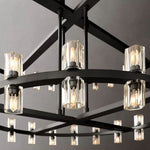 Arcachon Two-Tier Round Chandelier 60"