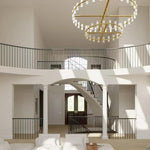 Arcachon Two-Tier Round Chandelier 60"