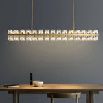 Arcachon Rectangular Chandelier 54"