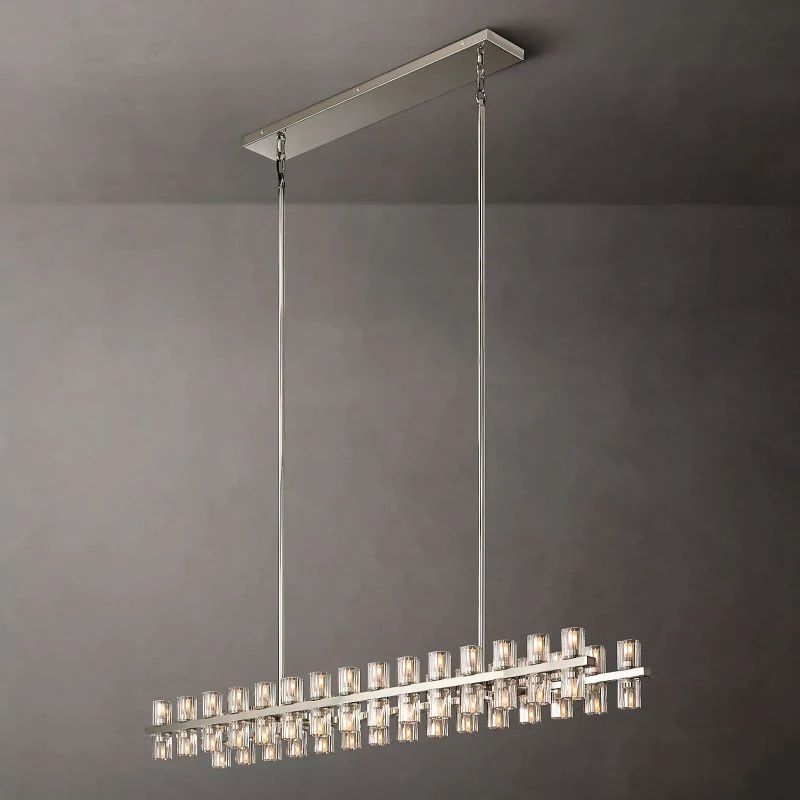Arcachon Rectangular Chandelier 54"
