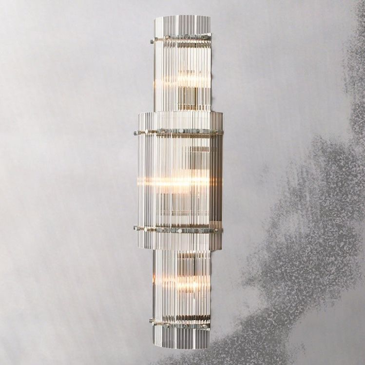 San Marco Glass Round Wall Sconce