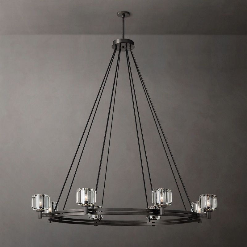 Demaret Round Chandelier 60"