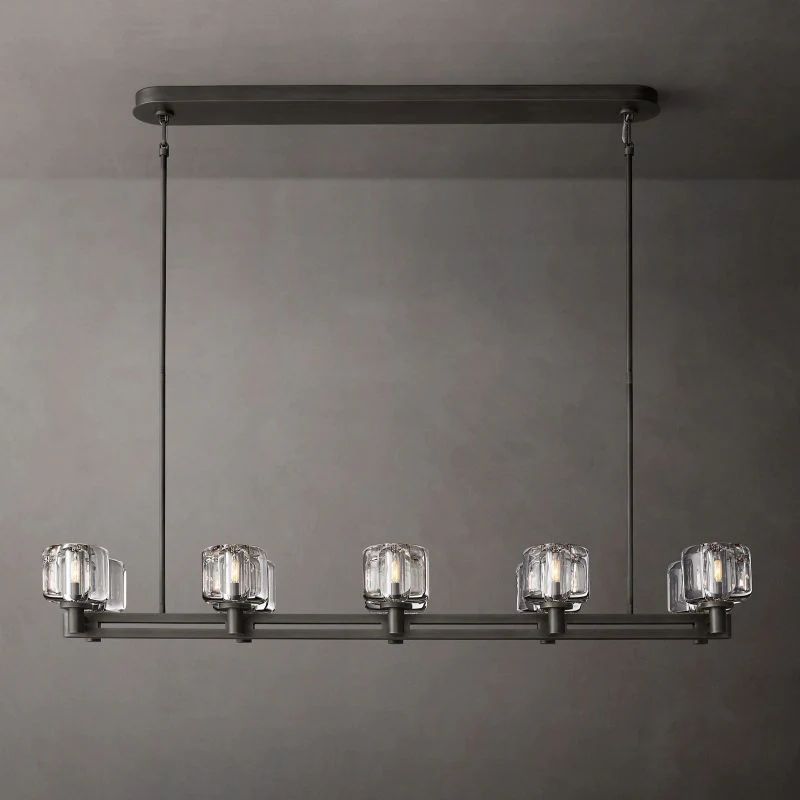 Demaret Double Linear Chandelier 54"
