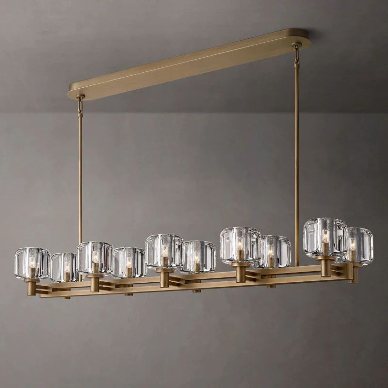 Demaret Double Linear Chandelier 54"
