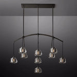 Hemisphere Linear Chandelier 54"