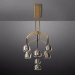 Hemisphere Linear Chandelier 54"