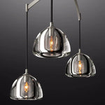 Hemisphere Linear Chandelier 54"