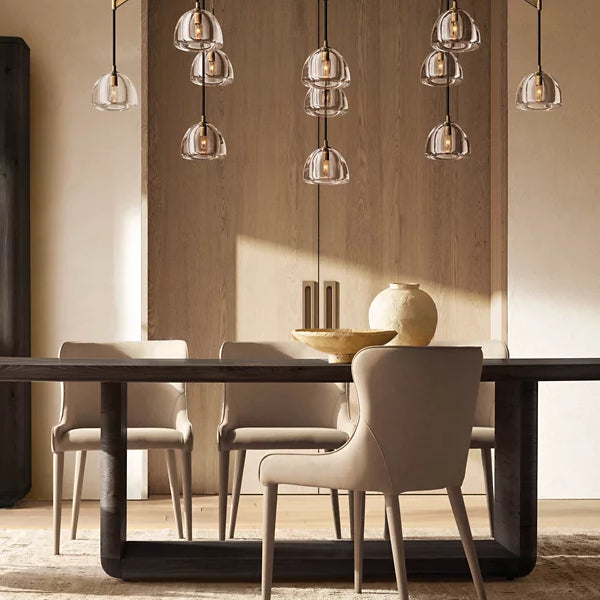 Hemisphere Linear Chandelier 54"
